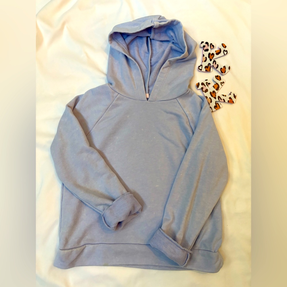 Light Blue Girl’s Hoodie Pullover
